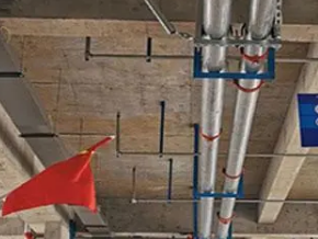 峰峰矿管廊支架的安装方法
